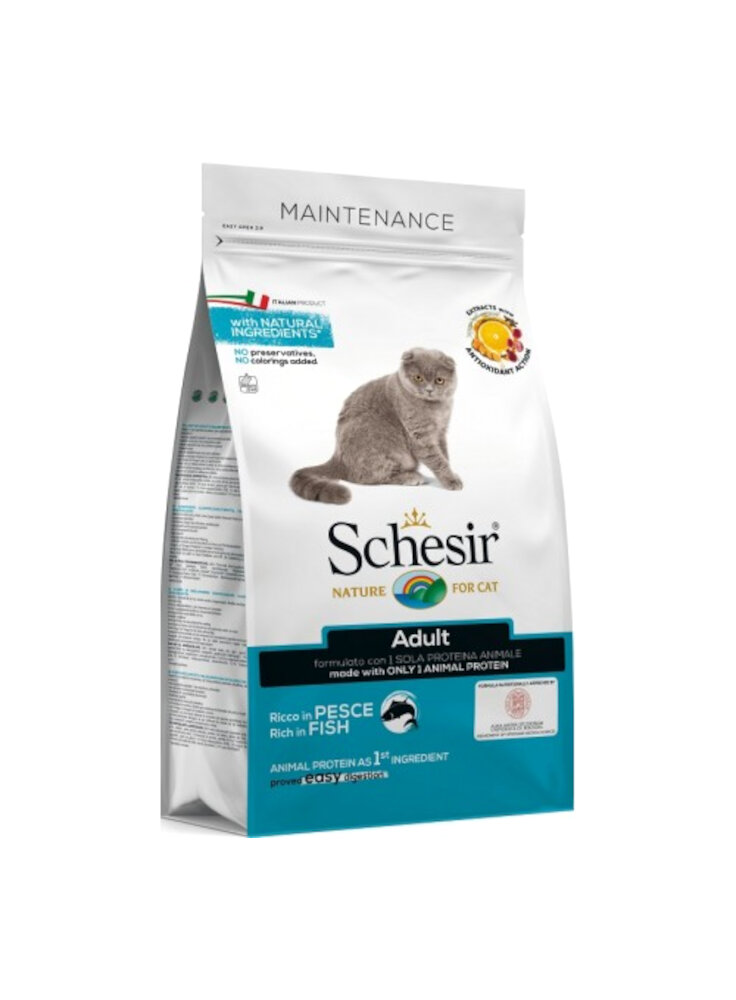 SCHESIR DRY CAT MAINT. FISH 400g COD. 704