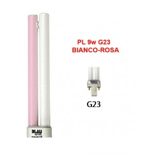 Lampada attacco G23 11W bianca/rossa