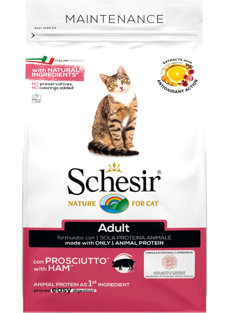 SCHESIR DRY CAT MAINT. PROSCIUTTO 400gr